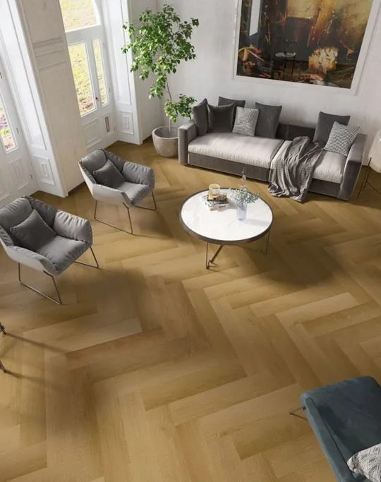 Bella Sala Herringbone flooring