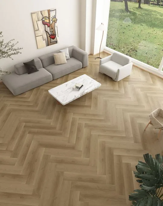 Nota Alta Herringbone flooring