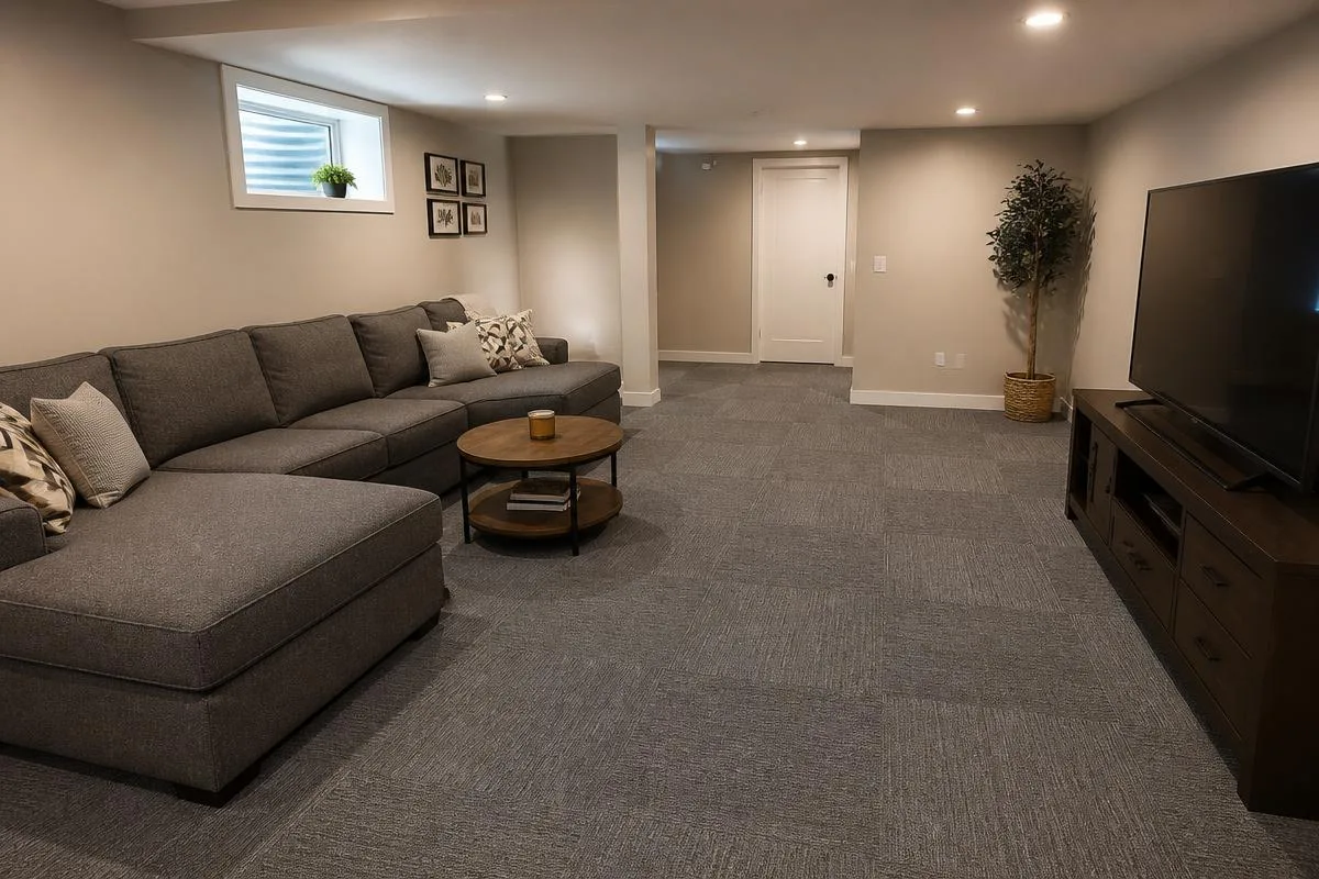 Where carpet tile earns its keep in our climate